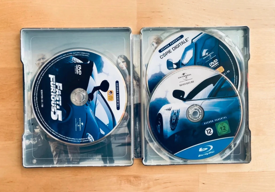 Steelbook Blu-ray DVD Fast & Furious 5. – photo 3